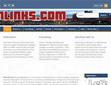 Tablet Screenshot of pmlinks.com